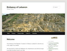 Tablet Screenshot of en.lebanon.pl