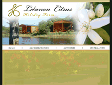 Tablet Screenshot of lebanon.co.za